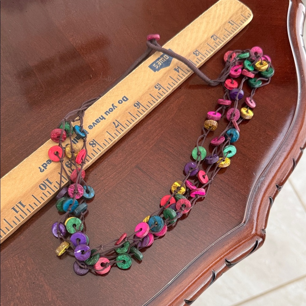 Vintage multi Strand Necklace